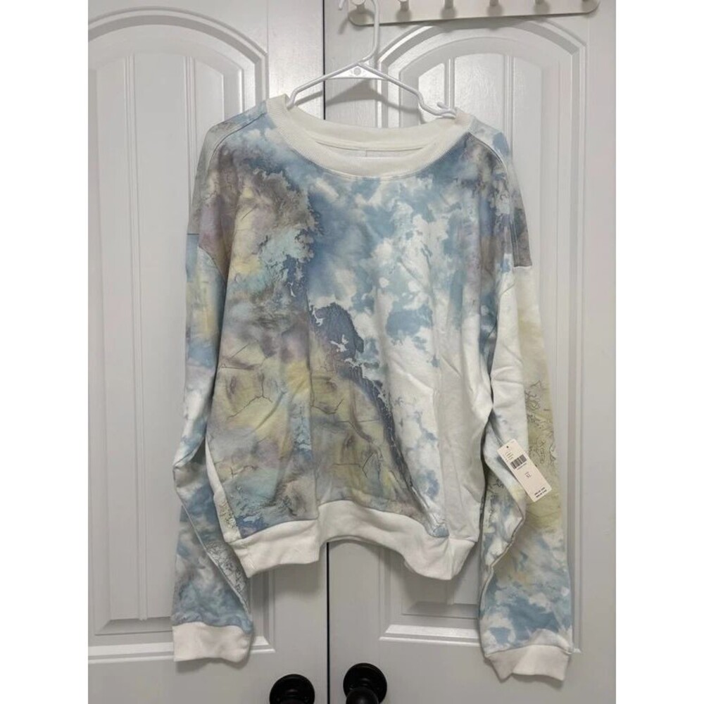 Anthropologie Pilcro Tie Dye Sweatshirt Brand New